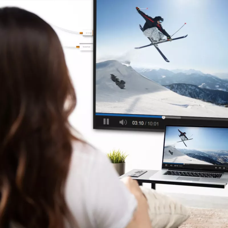 Odbiornik AV j5create JVAW56 Bezprzewodowy adapter wyświetlacza 1080p