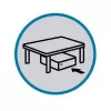 Kensington SmartFit Monitor Stand dla ekranów do 21 cali - Czarny