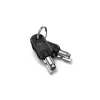Kensington Keyed Cable Lock do Surface Pro i Surface Go, 1,8 m, Kensington, Klucz, Stal węglowa, Czarny, Srebrny