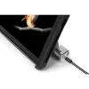 Kensington Keyed Cable Lock do Surface Pro i Surface Go, 1,8 m, Kensington, Klucz, Stal węglowa, Czarny, Srebrny