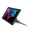 Kensington Keyed Cable Lock do Surface Pro i Surface Go, 1,8 m, Kensington, Klucz, Stal węglowa, Czarny, Srebrny