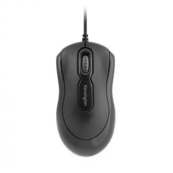 Mysz Kensington mysz-in-a-Box, przewodowa, symetryczna, optyczna, USB Typ-A, 800 DPI, czarna
