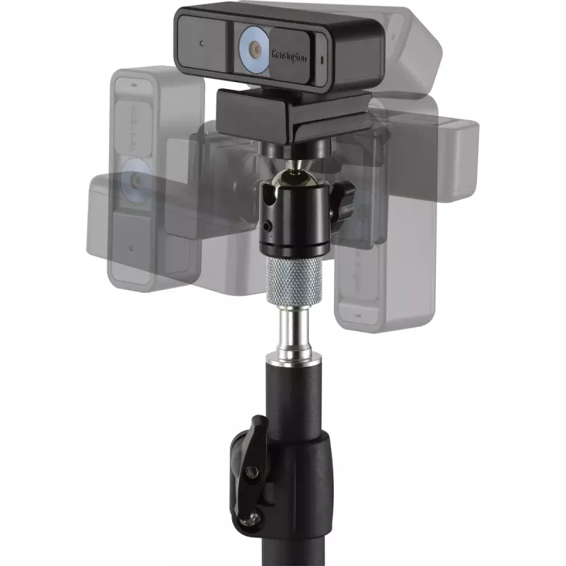 Statyw biurkowy do mikrofonu Kensington A1000 teleskopowy uchwyt C-Clamp czarny