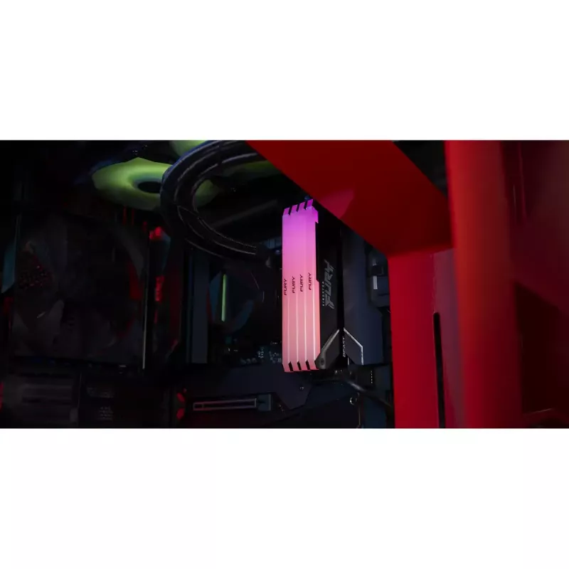 Kingston Technology FURY Beast 128GB 3600MT/s DDR4 CL18 DIMM (zestaw 4 szt.) RGB