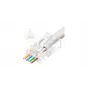 Microconnect KON505-50EZ złącze przewodowe RJ-45 przezroczyste