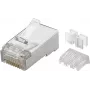 Microconnect KON506-10 złącze przewodowe RJ45 Przezroczyste