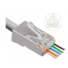 Microconnect KON512-50EZ złącze przewodowe RJ45 Srebrny