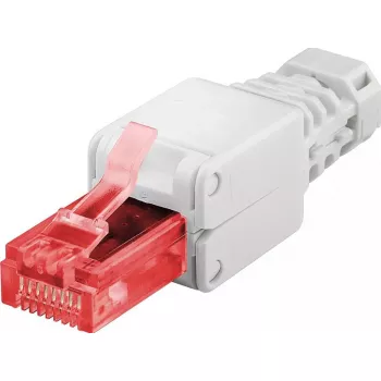 Microconnect KON520TL złącze przewodowe RJ-45 Biały