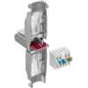 Microconnect KON522TL złącze przewodowe RJ45 Srebrny
