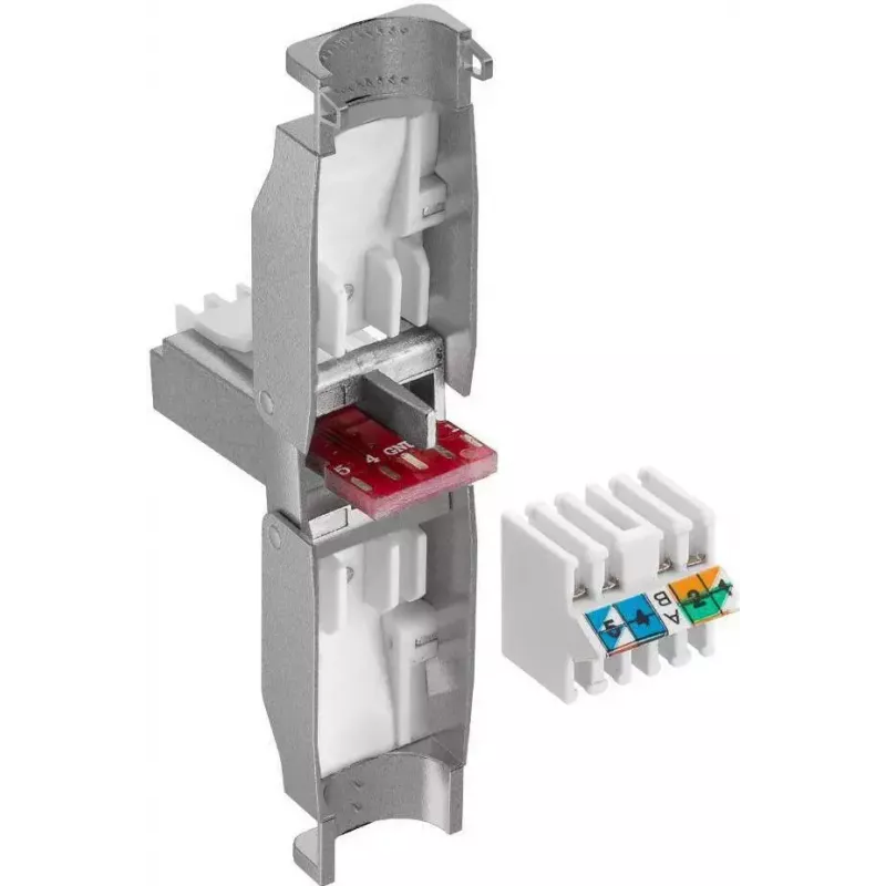 Microconnect KON522TL złącze przewodowe RJ45 Srebrny