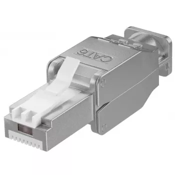Microconnect KON522TL złącze przewodowe RJ45 Srebrny