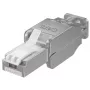 Microconnect KON522TL złącze przewodowe RJ45 Srebrny