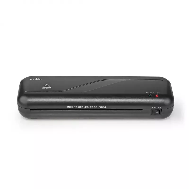 Laminator Nedis LAMI112BK4 na gorąco, 230 mm/min, czarny