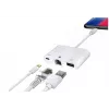 Microconnect LIGHT-HUB2 laptop dock/port replicator Lightning biały