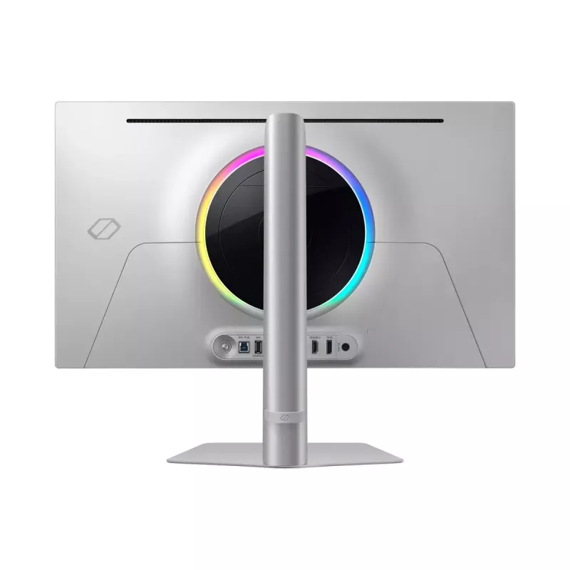 Monitor OLED Samsung G60SD 27 cali LS27DG602SUXEN — 2560x1440 QHD, 0,03 ms, kąt widzenia 178°, hub USB 3.2, VESA, srebrny