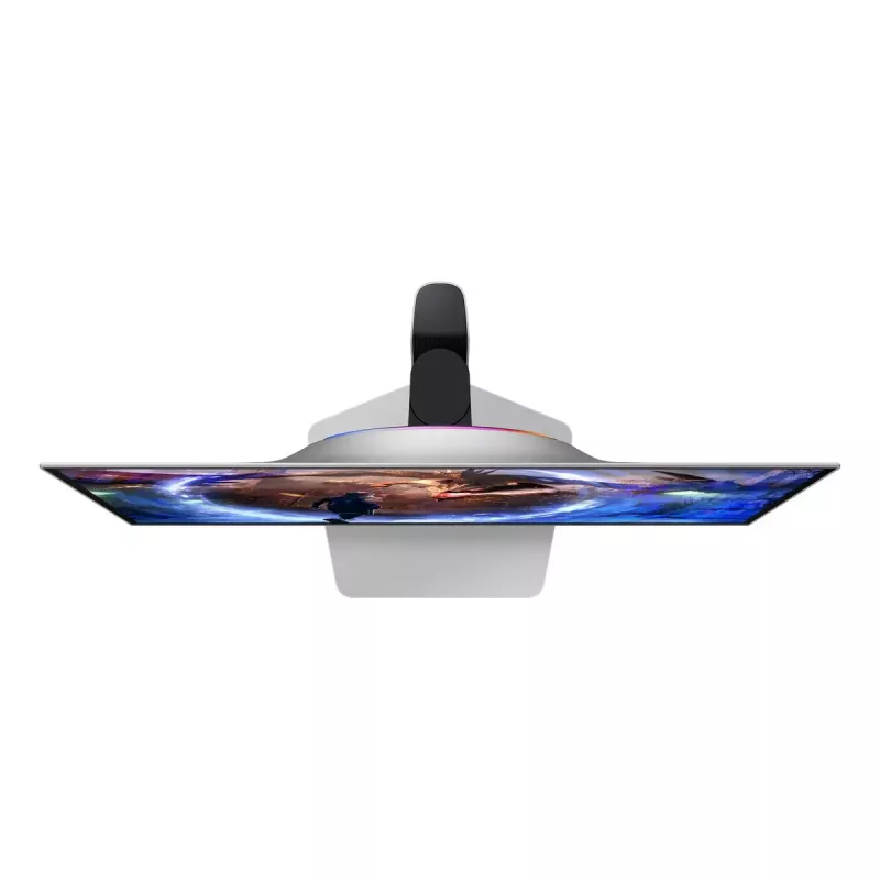Monitor OLED Samsung G60SD 27 cali LS27DG602SUXEN — 2560x1440 QHD, 0,03 ms, kąt widzenia 178°, hub USB 3.2, VESA, srebrny