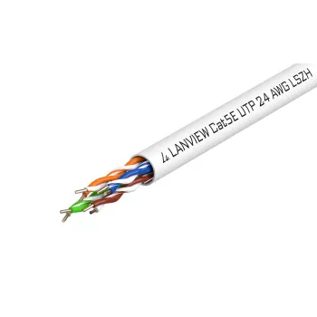 Lanview LVN122014 kabel sieciowy Biały 305 m Cat5e U/UTP (UTP)