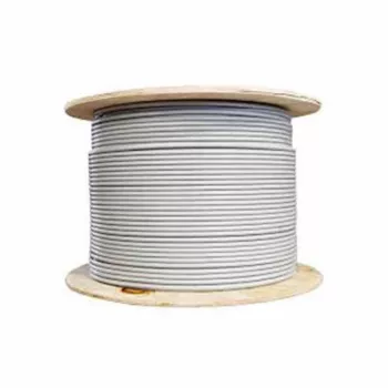 Cat6a U-FTP podwójny kabel sieciowy 4x2xAWG23 LSZH biały