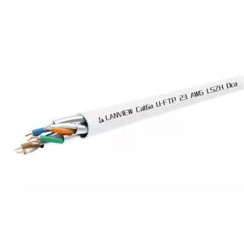Lanview LVN122432 kabel sieciowy Biały 305 m Cat6a U/FTP (STP)
