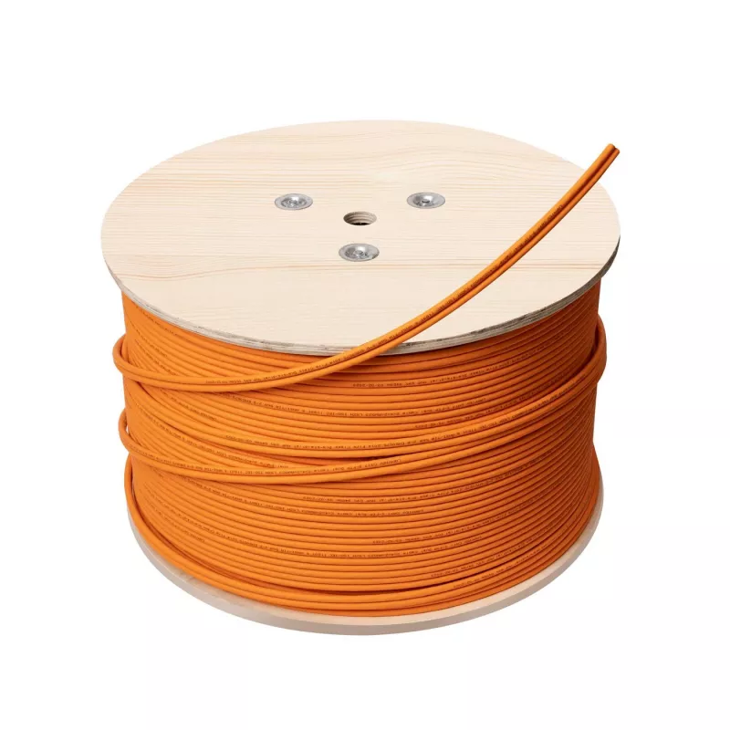 Kabel sieciowy Lanview LVN122510 pomarańczowy 500 m Cat7 S/FTP (S-STP)