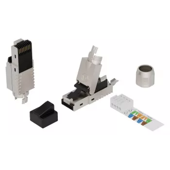 Złącze przewodowe Lanview LVN125417 RJ45, cynk