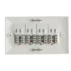 Lanview LVN126188UK-4 puszka wyjściowa RJ-45 Biała
