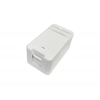 Gniazdo sieciowe Lanview LVN127766 RJ-45 Biały