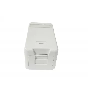 Gniazdo sieciowe Lanview LVN127766 RJ-45 Biały