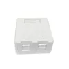 Lanview LVN127767 gniazdo 2 x RJ-45 Białe