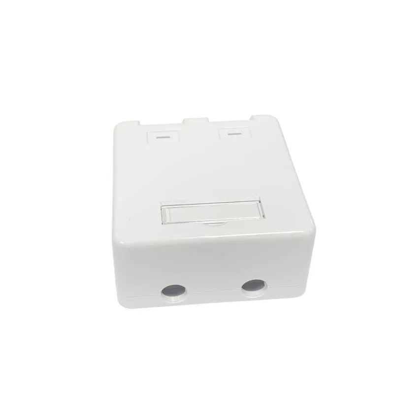 Lanview LVN127767 gniazdo 2 x RJ-45 Białe