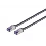 Kabel sieciowy Lanview LVN-CAT6A-FLEX-15M S/FTP Cat6a 15m Czarny