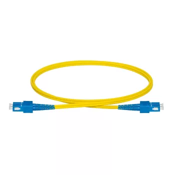 Lanview LVO231377 kabel InfiniBand/światłowodowy 1 m 2x SC żółty