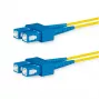 Lanview LVO231379 Kabel światłowodowy InfiniBand 5 m 2x SC Żółty