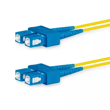 Lanview LVO231380 kabel InfiniBand/światłowodowy 10 m 2x SC Żółty