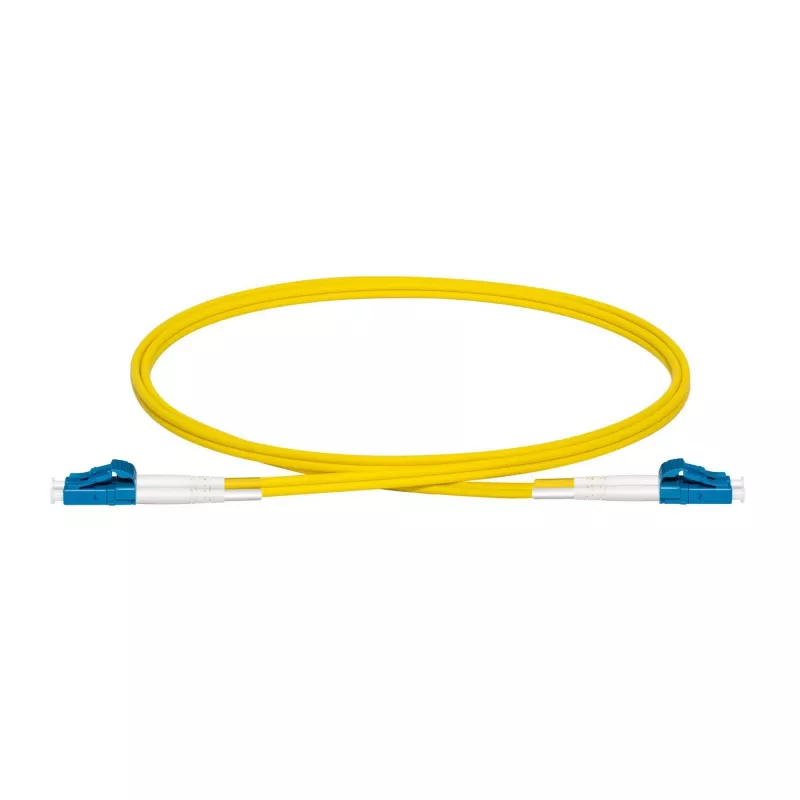 Lanview LVO231407 kabel InfiniBand/światłowodowy 2 m 2x LC żółty