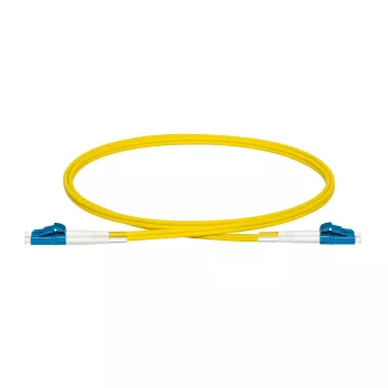 Lanview LVO231410 kabel InfiniBand/światłowodowy 10 m 2x LC Żółty