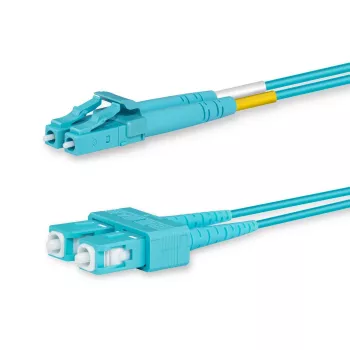 Lanview LVO231477 Kabel światłowodowy InfiniBand 1 m 2x LC 2x SC kolor aqua