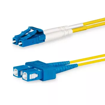 Lanview LVO231494 Kabel światłowodowy InfiniBand 5 m 2x LC 2x SC Żółty