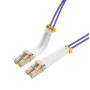 Lanview LVO2318005-FLEX kabel InfiniBand/światłowodowy 0.5 m LC LC/fioletowy