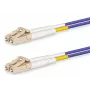 Lanview LVO231810 Kabel światłowodowy InfiniBand 1 m 2x LC Fioletowy
