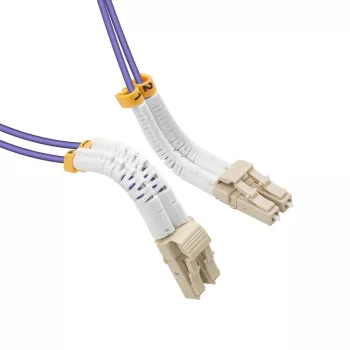 Lanview LVO231812-FLEX Kabel InfiniBand/światłowodowy 3 m LC LC/LC Fioletowy