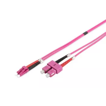 Lanview LVO231814 Kabel światłowodowy InfiniBand 2 m 2x SC 2x LC Fioletowy