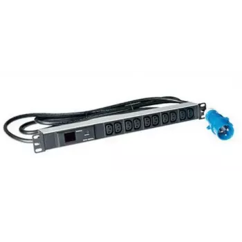 Lanview LVR261877 listwa zasilająca PDU 10 gniazd AC 1U Czarny
