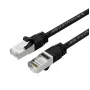 Lanview LV-SFTP6A015B kabel sieciowy Czarny 1,5 m S/FTP (S-STP)