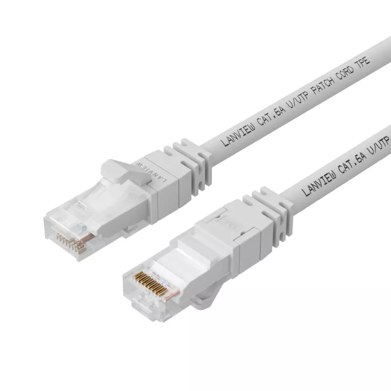 Kabel sieciowy Lanview LV-SFTP6A02W, złącze S/FTP, 2 m, biały