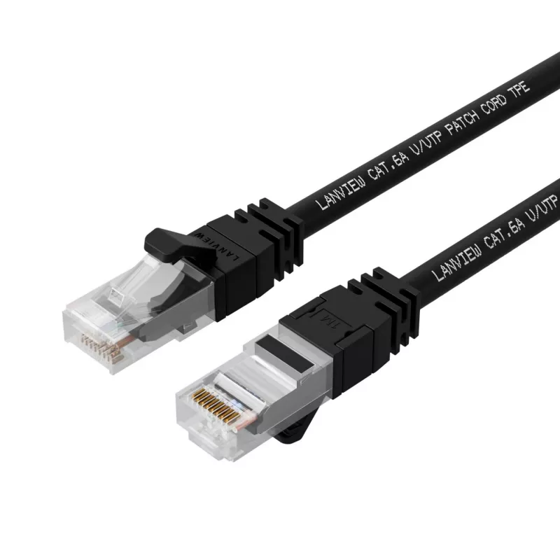 Lanview LV-UTP6A15B kabel sieciowy Czarny 15 m S/FTP (S-STP)