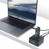 StarTech.com 1:1 M.2 NV Drive Duplicator, samodzielny kloner/kopiarka M.2 SSD do 90 GB/min, stacja dokująca z dwoma wnękami M.2 USB 3.2 20 Gb/s, w zestawie kable USB-C/A