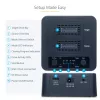 StarTech.com 1:1 M.2 NV Drive Duplicator, samodzielny kloner/kopiarka M.2 SSD do 90 GB/min, stacja dokująca z dwoma wnękami M.2 USB 3.2 20 Gb/s, w zestawie kable USB-C/A