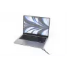 Compulocks Ledge do MacBook Air 13 cali M2 i M3 z zamkiem kluczykowym srebrny