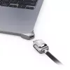 Compulocks Ledge do MacBook Air 13 cali M2 i M3 z zamkiem kluczykowym srebrny